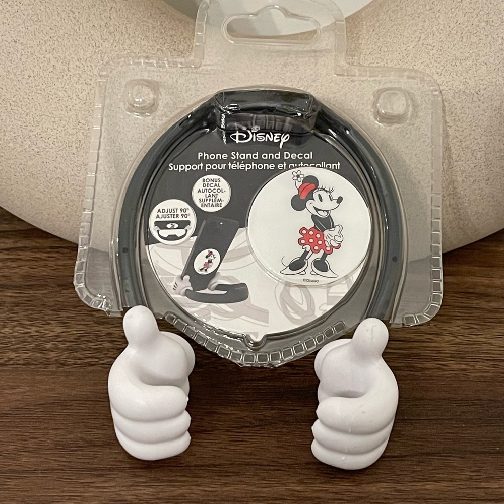 💕3/$20💕 New! Disney Mickey Mouse Cell Phone Stand and Decal Sticker